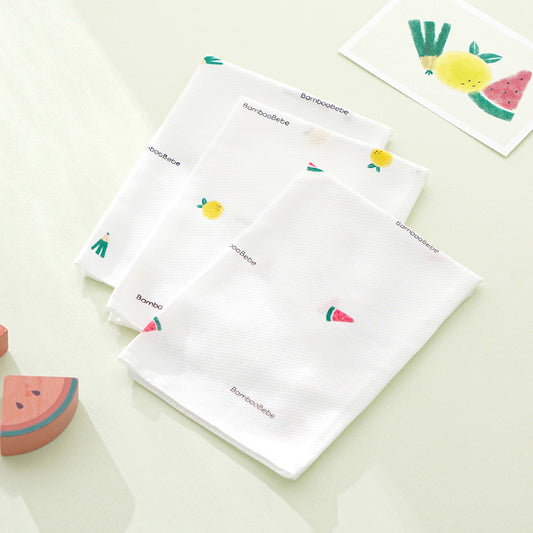 BambooBebe Signature Embossed Handkerchief Sets