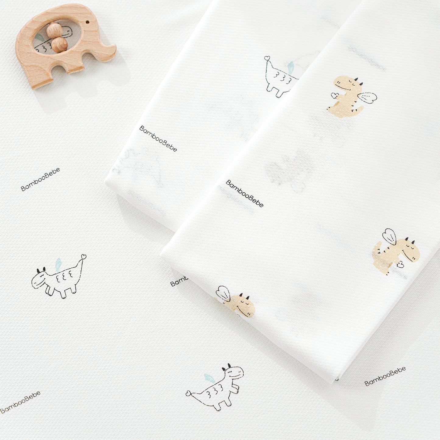 BambooBebe Signature Swaddle / Bath Towel Set